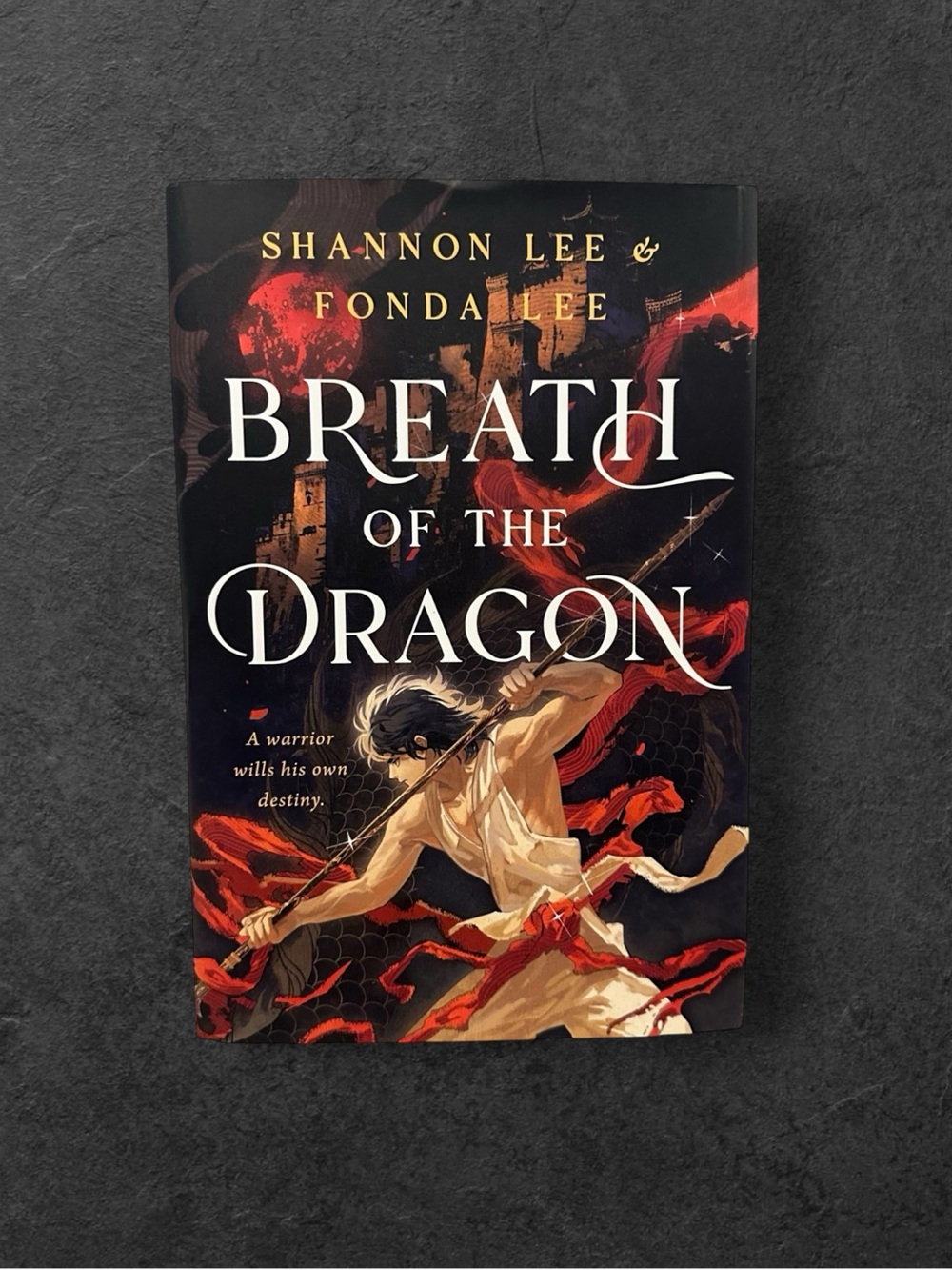 Breath of the Dragon by Shannon Lee & Fonda Lee First Edition Red Sprayed Edges